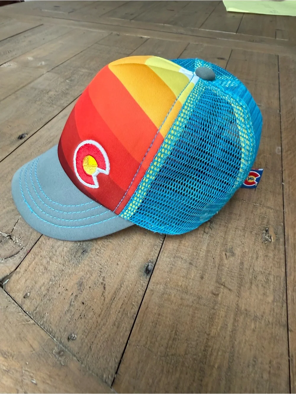 Yo Colorado Toddler Sunset Fader Nugget Hat